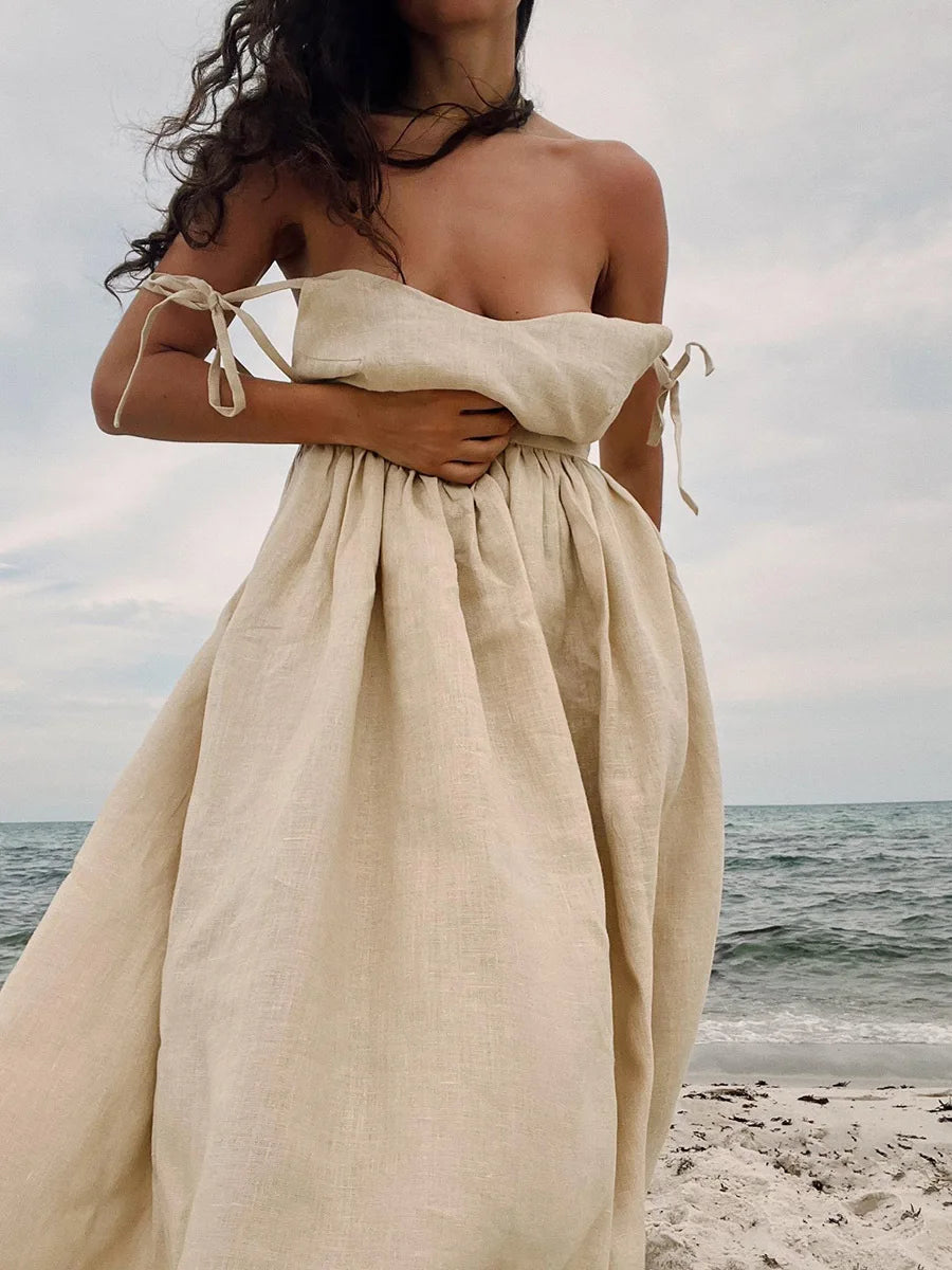 Vestido Bornladies de Verano  – Corte A, Estilo Vintage
