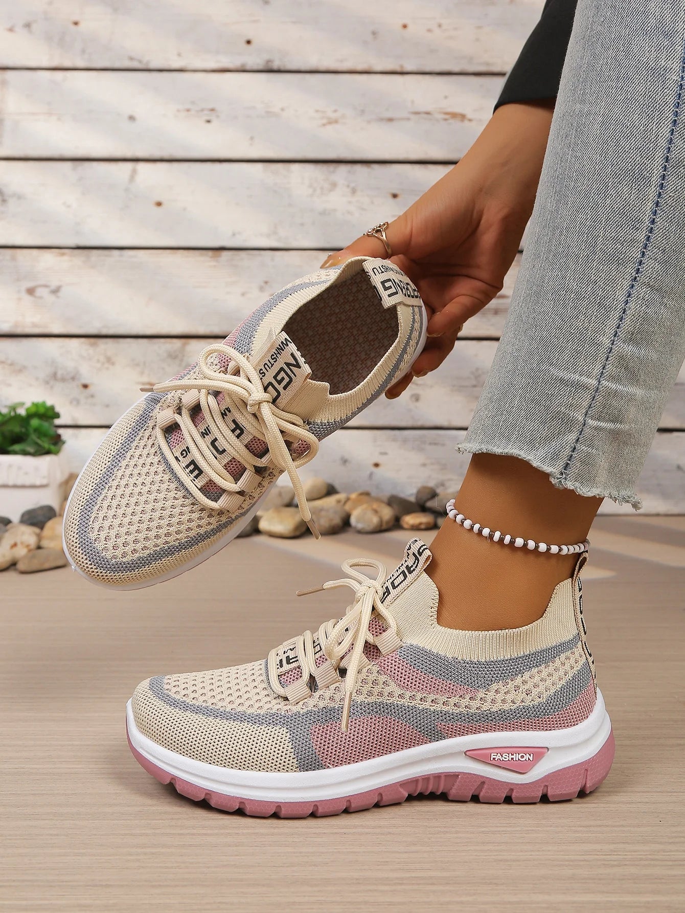 Zapatos Laurel Casuales Bicolor para Mujer