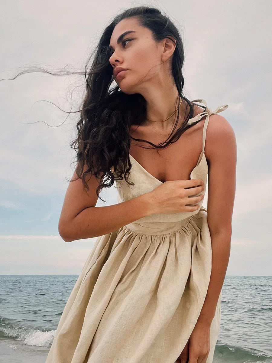 Vestido Bornladies de Verano  – Corte A, Estilo Vintage