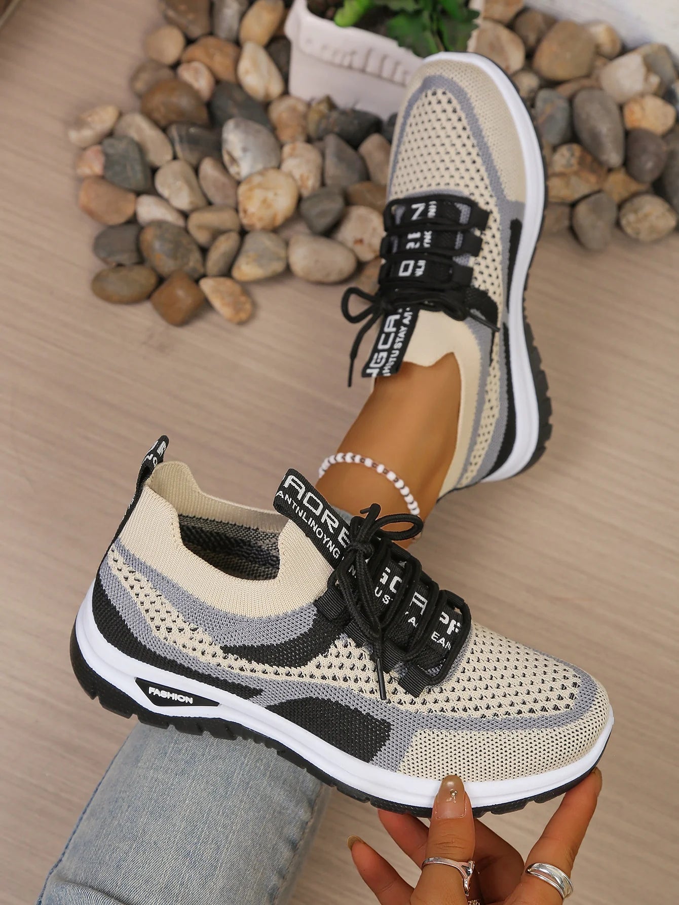 Zapatos Laurel Casuales Bicolor para Mujer