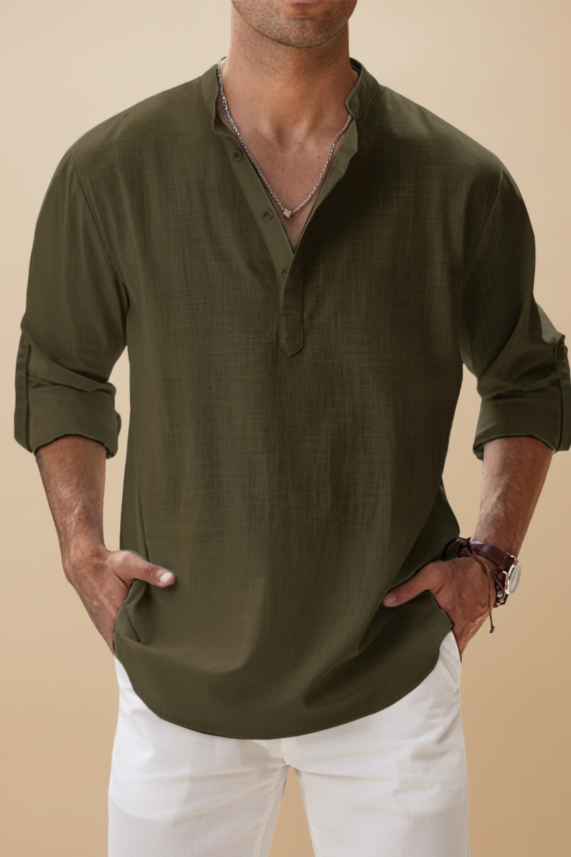 Cazel | Camisa transpirable de lino