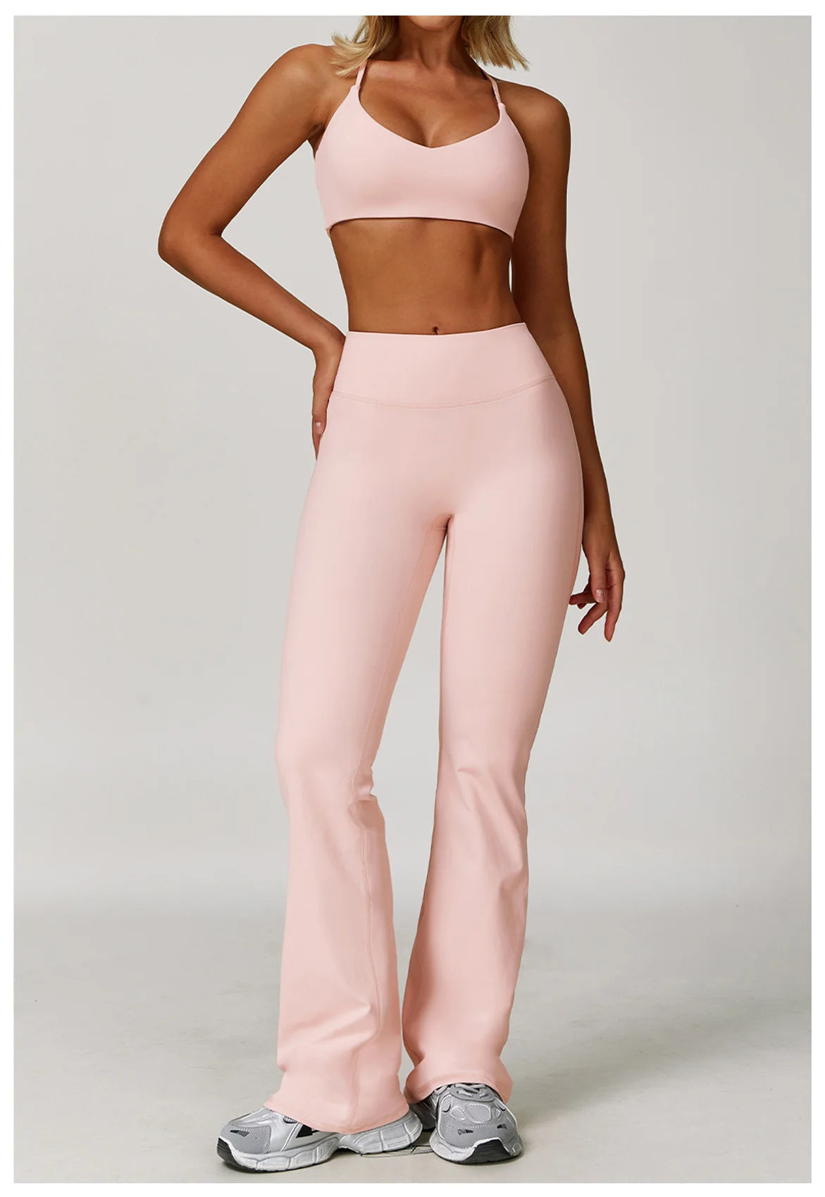 Conjunto Deportivo Sofía de 2 o 3 Piezas para Yoga y Entrenamiento