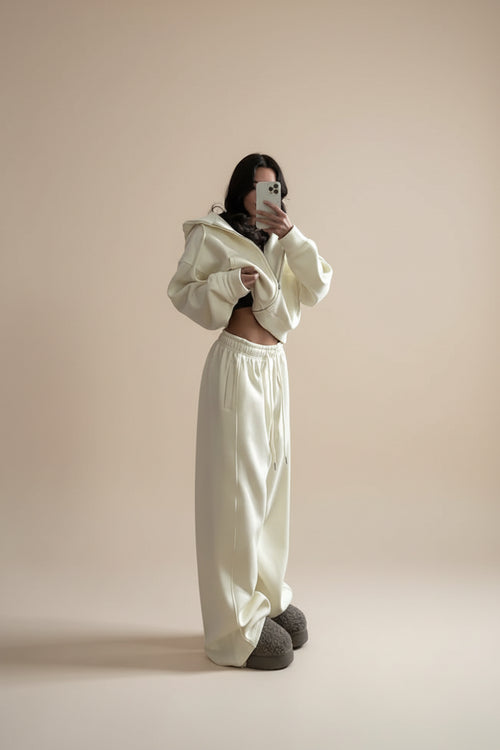 Conjunto  Elena –  de 2 Piezas con Sudadera de Cierre y Pantalón