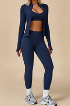Conjunto Deportivo Sofía de 2 o 3 Piezas para Yoga y Entrenamiento