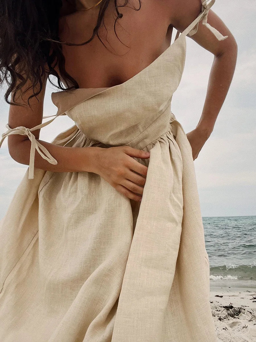 Vestido Bornladies de Verano  – Corte A, Estilo Vintage