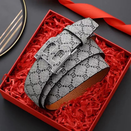Cinturón de lujo para hombre – estilo elegante