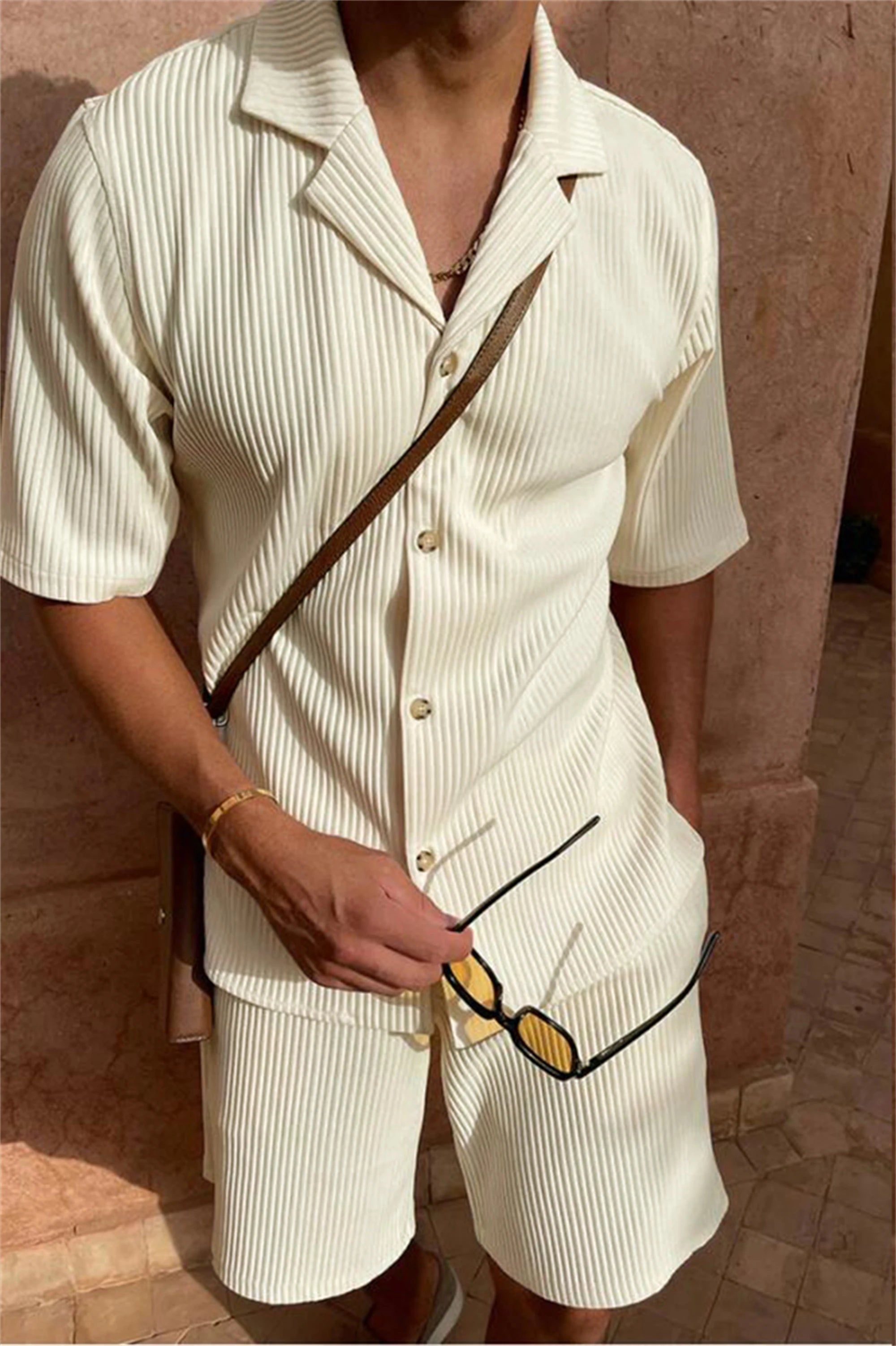 Conjunto Casual de Verano para-Hombre