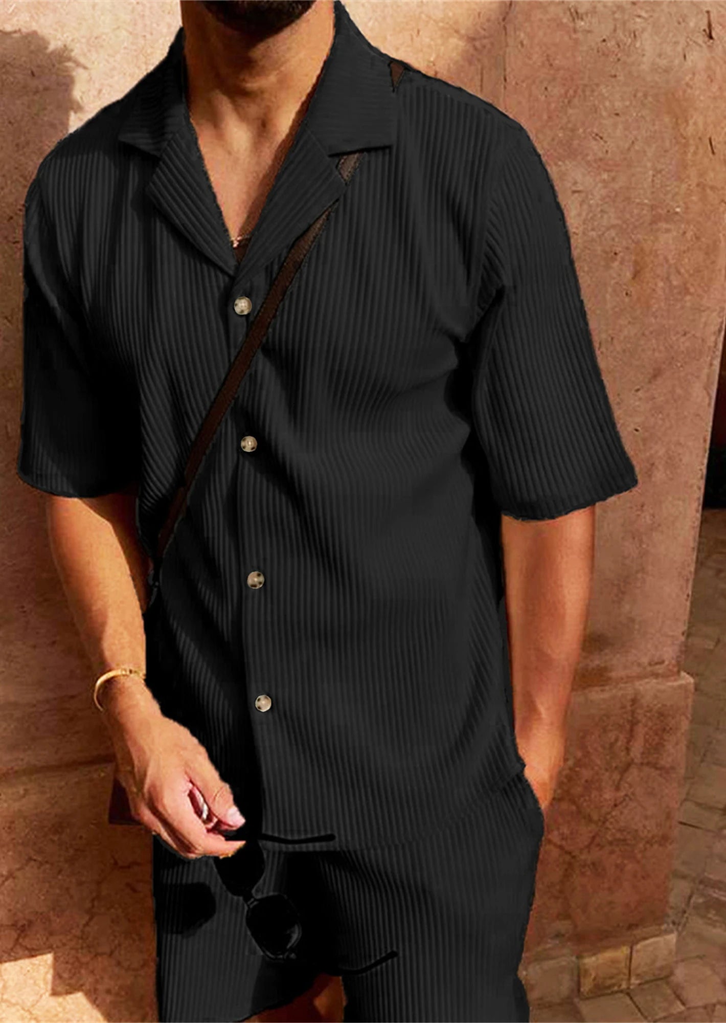 Conjunto Casual de Verano para-Hombre